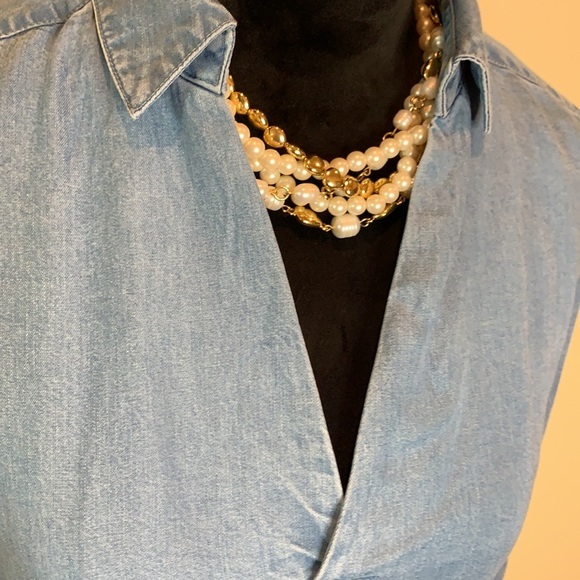 DAILY RITUAL denim dress - Picture 2 of 7